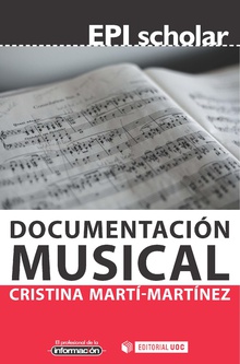 Monografía sobre Documentación Musical de Cristina Martí-Martinez